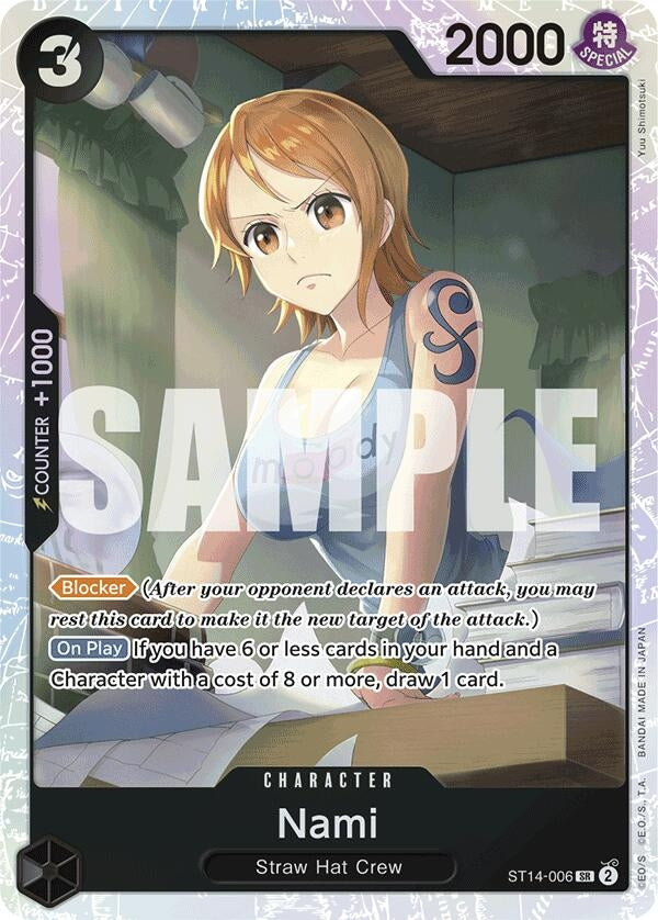 Nami (14006) (ST-14) - One Piece Card Game Single