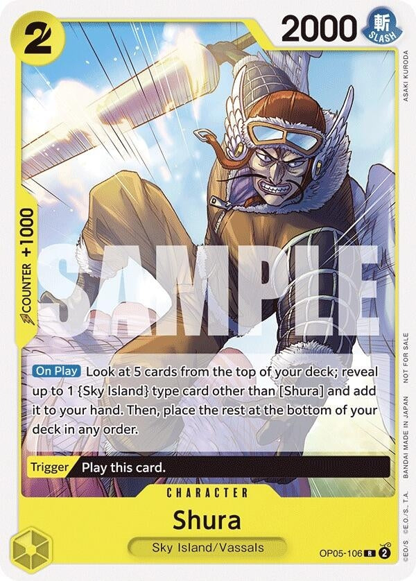 Shura (Tournament Pack Vol. 7) (5106) (OP-PR) - One Piece Card Game Single