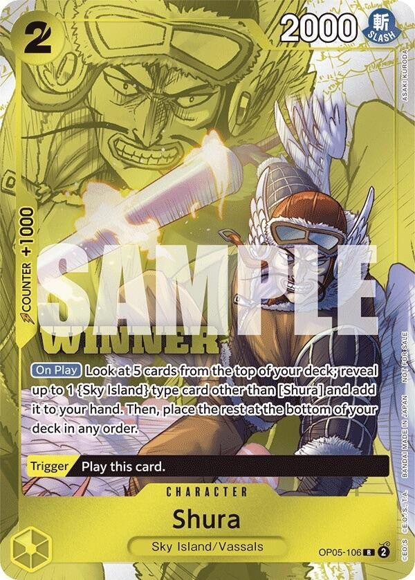 Shura (Winner Pack Vol. 7) (5106) (OP-PR) - One Piece Card Game Single
