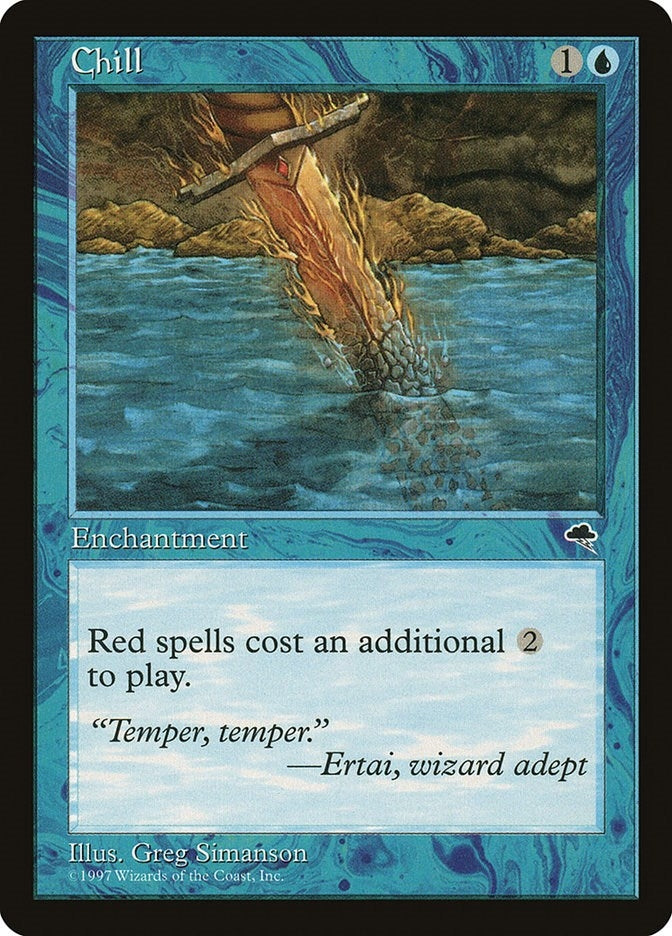 Chill (56) [TMP] - MTG Single