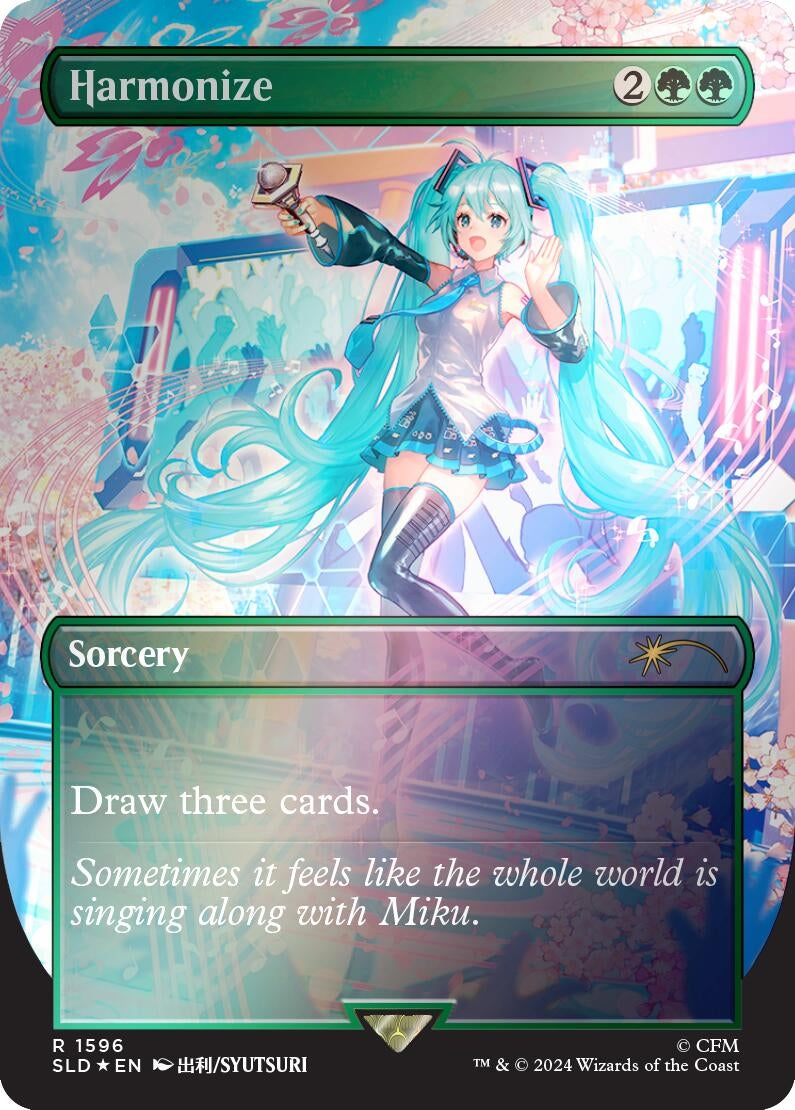 Harmonize (Rainbow Foil) (1596) [SLD] - MTG Single
