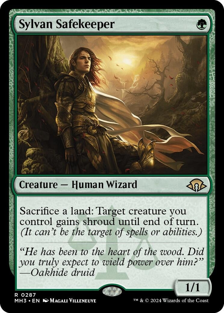Sylvan Safekeeper (287) [MH3] - MTG Single