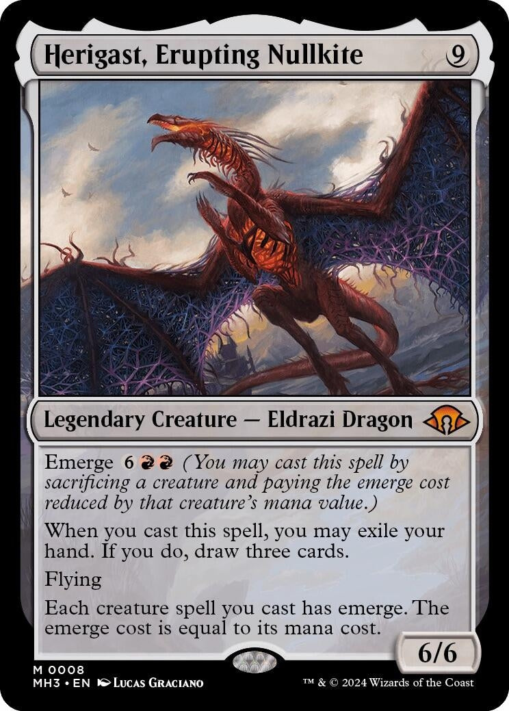 Herigast Erupting Nullkite (8) [MH3] - MTG Single