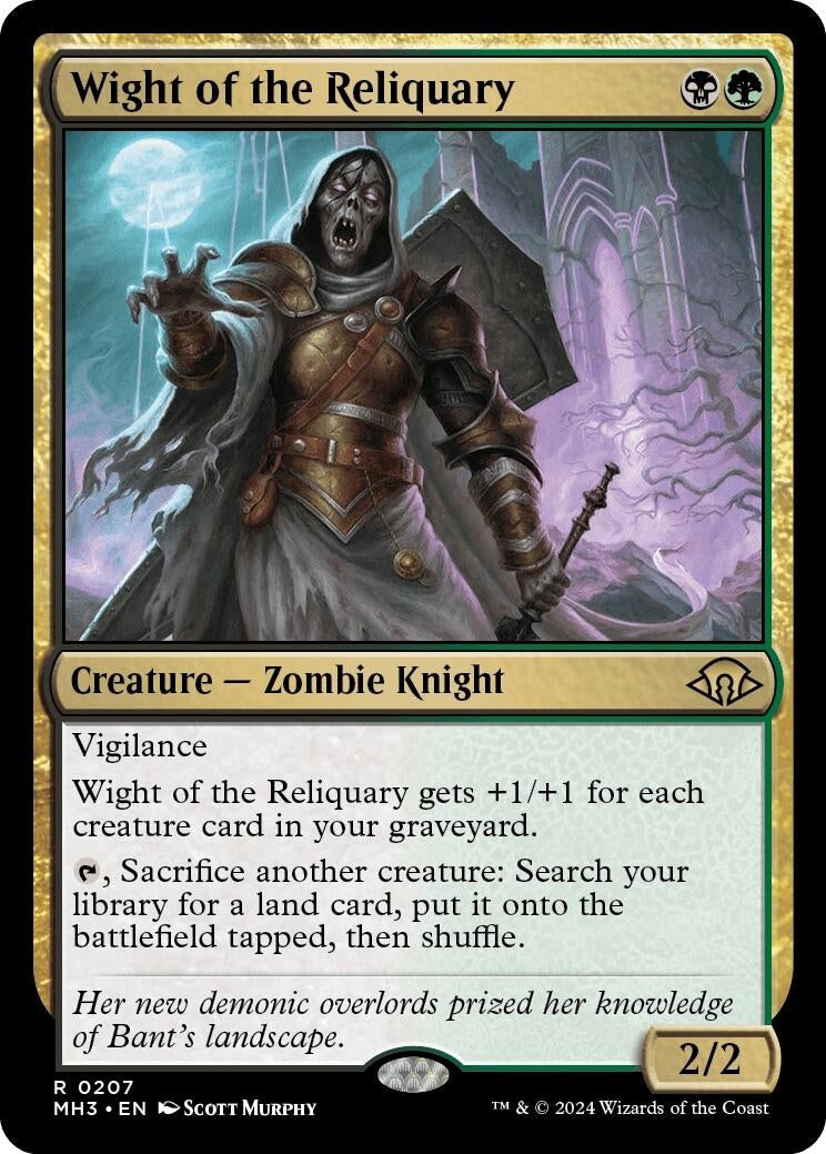 Wight of the Reliquary (207) [MH3] - MTG Single