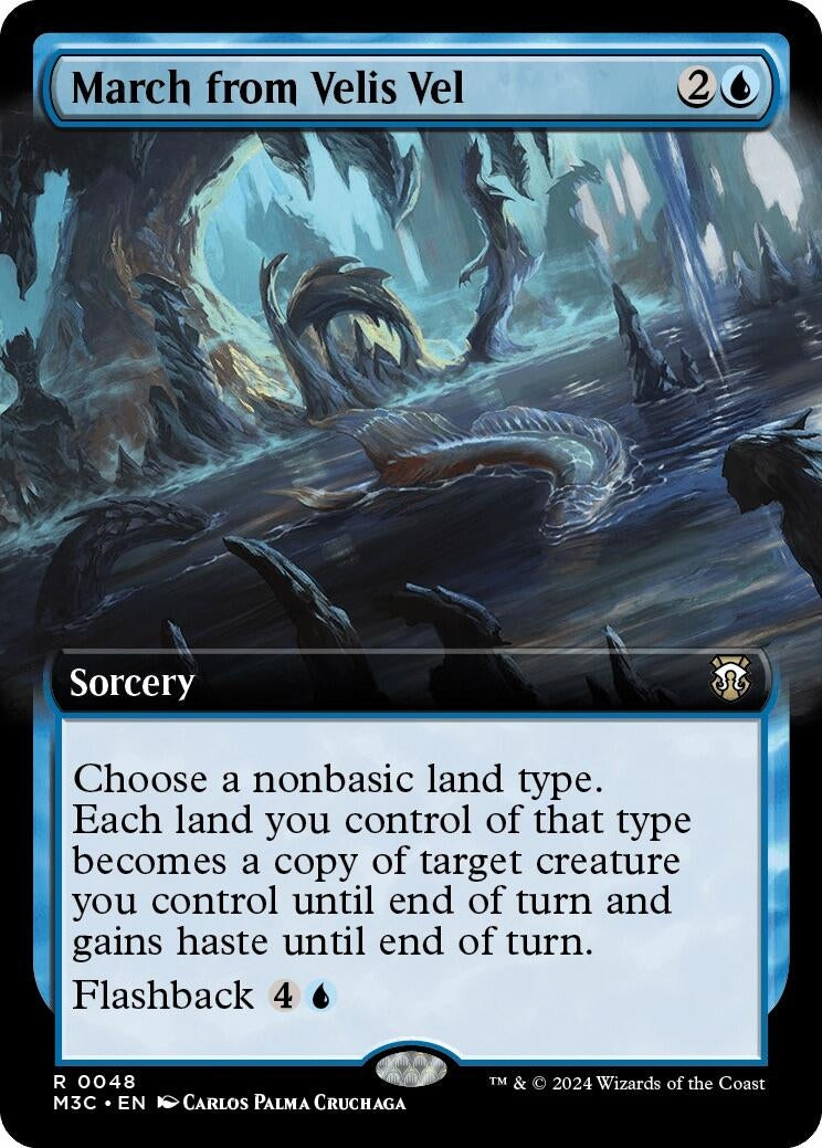 March from Velis Vel (Extended Art) (48) [M3C] - MTG Single