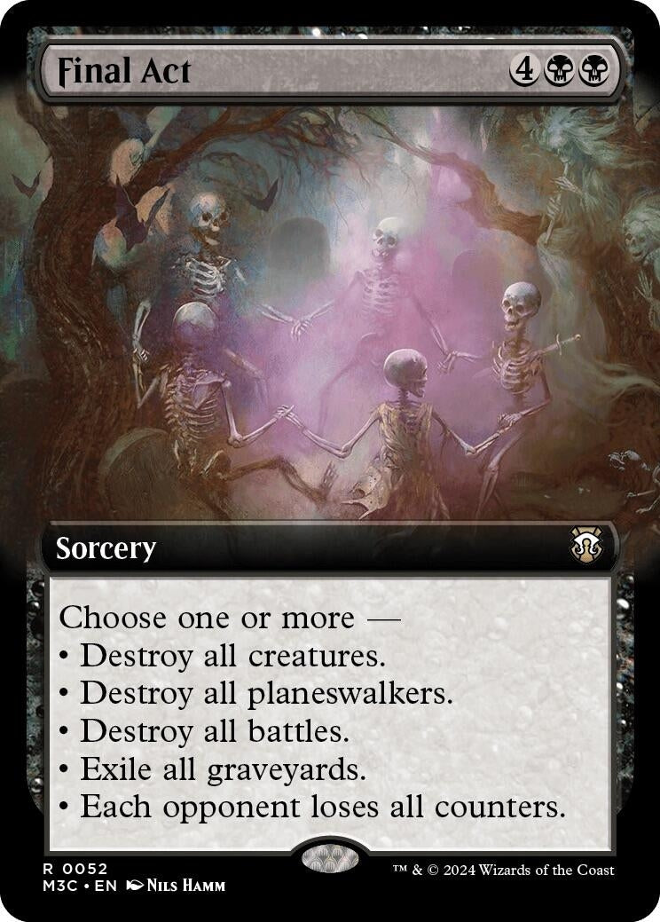 Final Act (Extended Art) (52) [M3C] - MTG Single