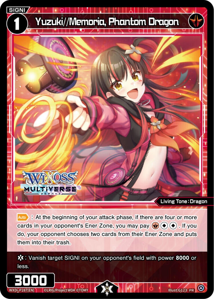Yuzuki//Memoria Phantom Dragon (April 2024) (287) [WXDi-P] - WIXOSS Single