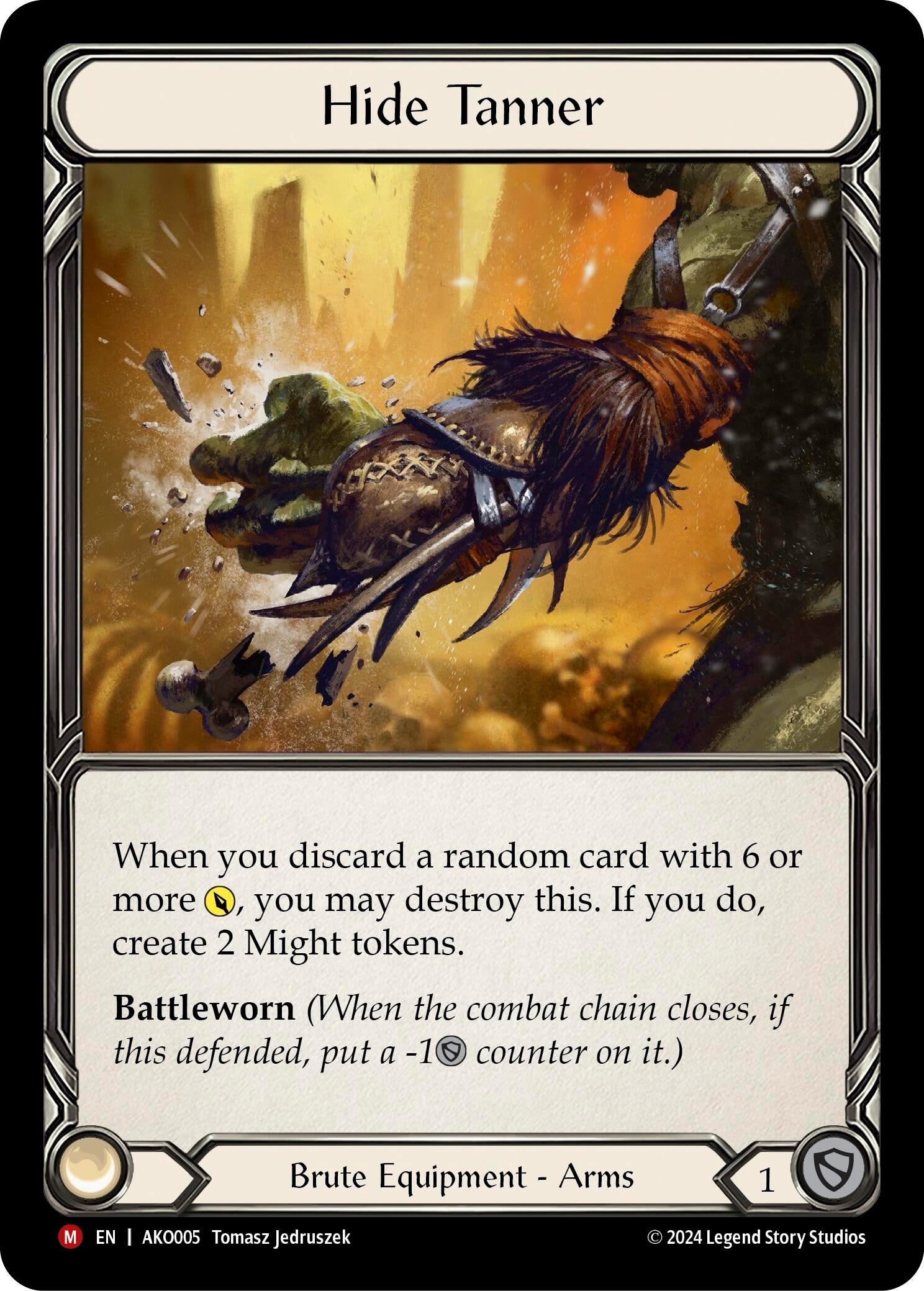 Hide Tanner (5) - Flesh and Blood TCG Single