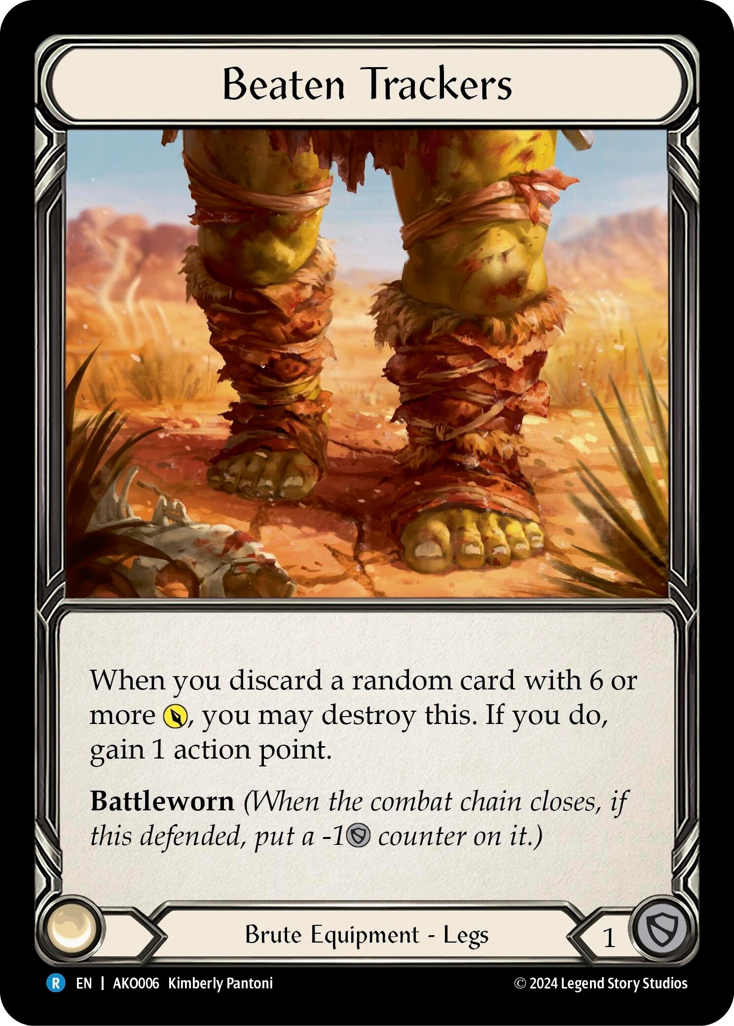 Beaten Trackers (6) - Flesh and Blood TCG Single