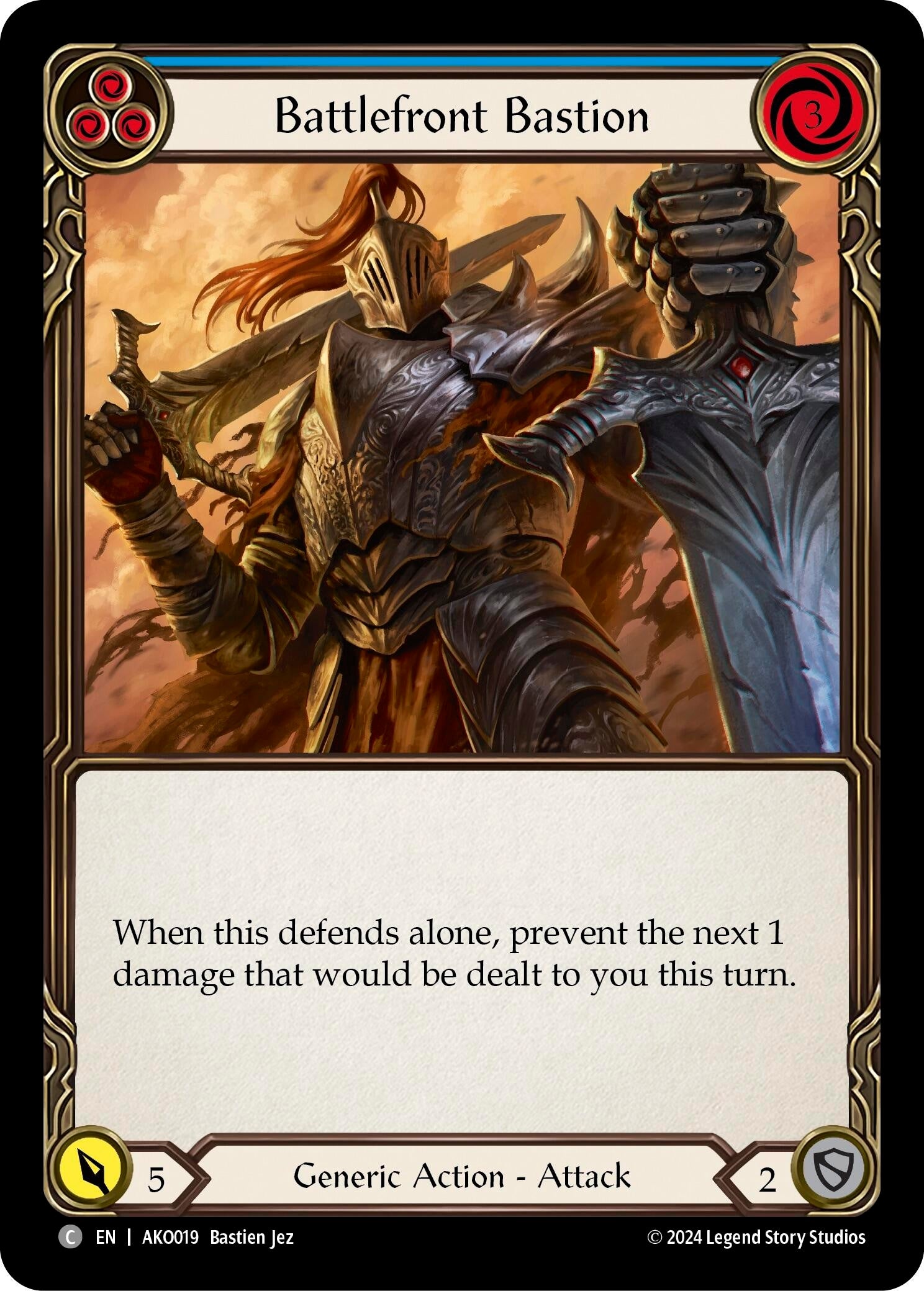 Battlefront Bastion (19) - Flesh and Blood TCG Single