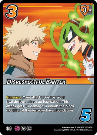 Disrespectful Banter (161) [MHA7] - UniVersus Single