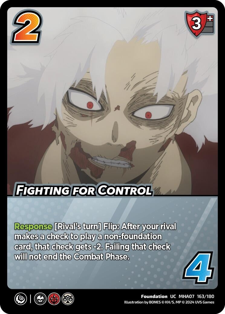 Fighting for Control (163) [MHA7] - UniVersus Single