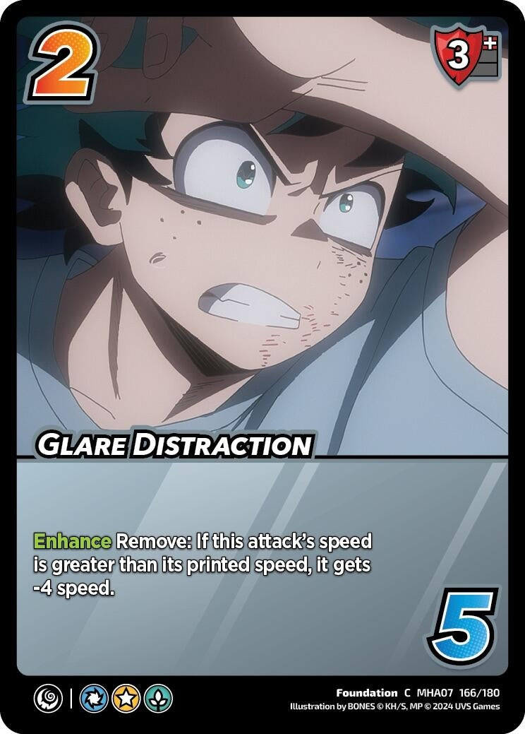 Glare Distraction (166) [MHA7] - UniVersus Single