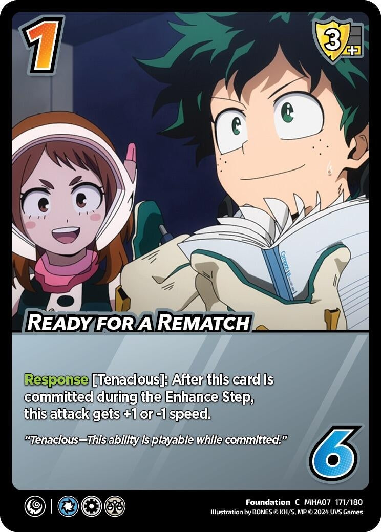 Ready for a Rematch (171) [MHA7] - UniVersus Single