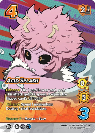 Acid Splash (Alternate Art) (39) [MHA7] - UniVersus Single