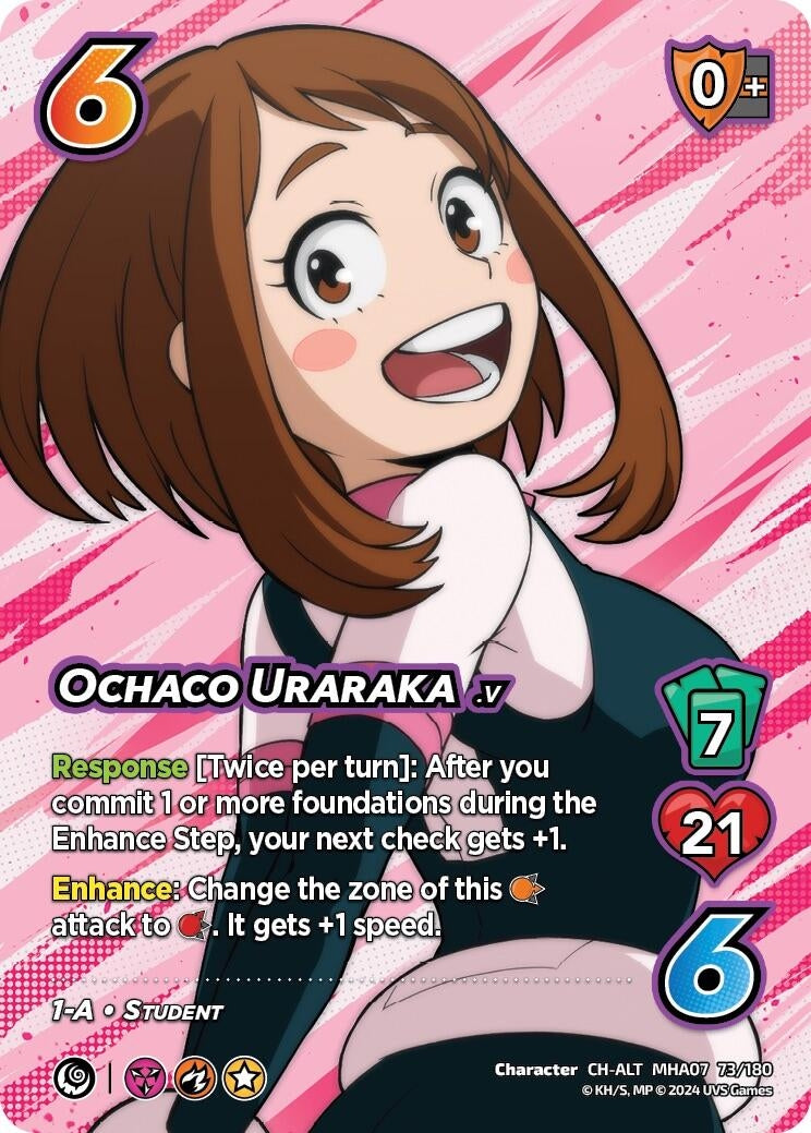 Ochaco Uraraka (Alternate Art) (73) [MHA7] - UniVersus Single
