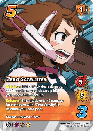 Zero Satellites (Alternate Art) (77) [MHA7] - UniVersus Single