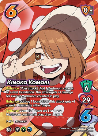 Kinoko Komori (Alternate Art) (82) [MHA7] - UniVersus Single