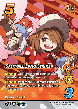 Splitgill Lung Strike (Alternate Art) (84) [MHA7] - UniVersus Single