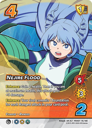 Nejire Flood (Alternate Art) (95) [MHA7] - UniVersus Single