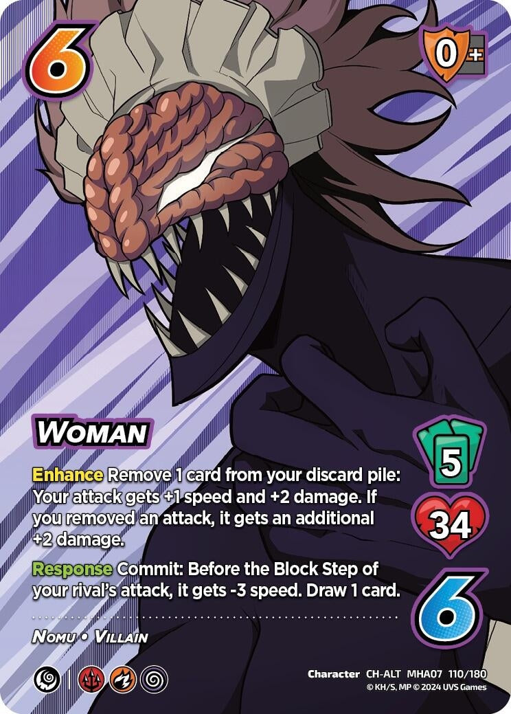 Woman (Alternate Art) (110) [MHA7] - UniVersus Single