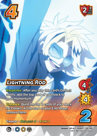 Lightning Rod (Alternate Art) (138) [MHA7] - UniVersus Single