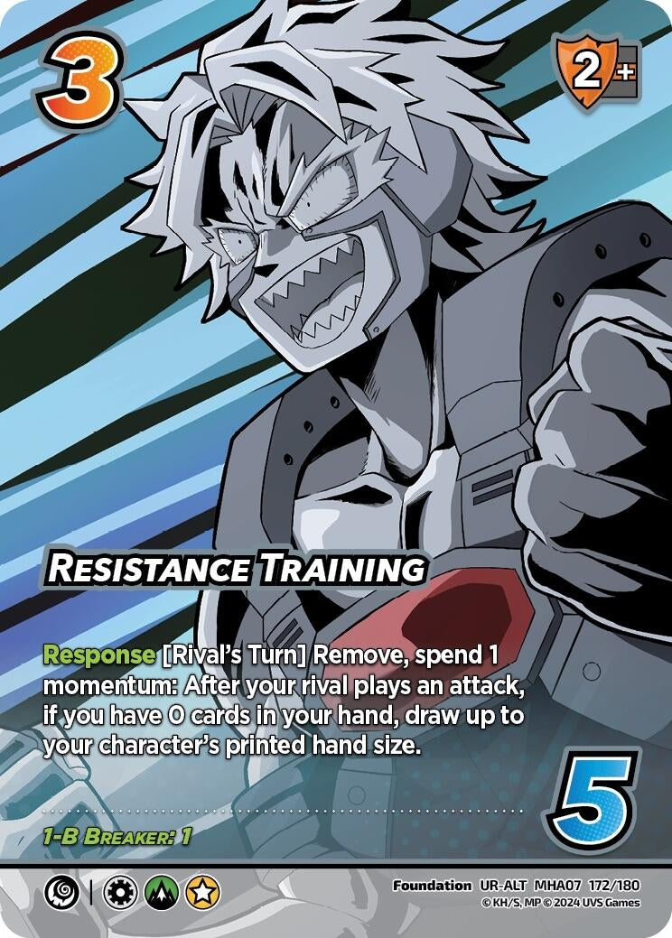 Resistance Training (Alternate Art) (172) [MHA7] - UniVersus Single