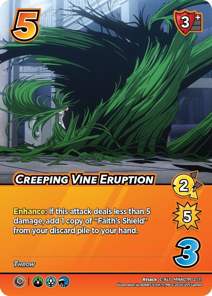 Creeping Vine Eruption (Alternate Art) (2) [MHA7] - UniVersus Single