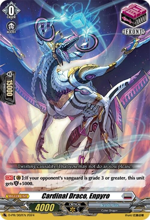 Cardinal Draco Enpyro (362) [D-PR] - Cardfight Vanguard Single