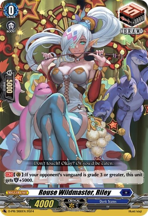 Rouse Wildmaster Riley (360) [D-PR] - Cardfight Vanguard Single
