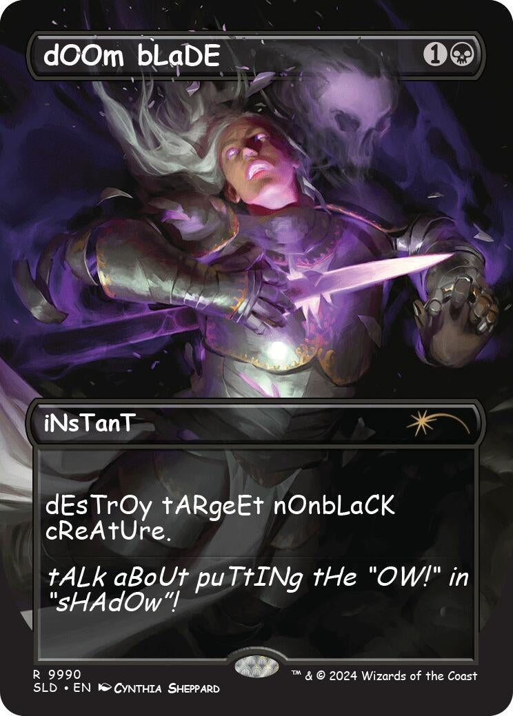 dOOm bLaDE (9990) [SLD] - MTG Single