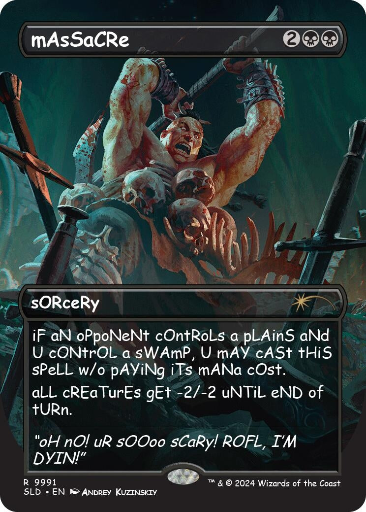 mAsSaCRe (9991) [SLD] - MTG Single