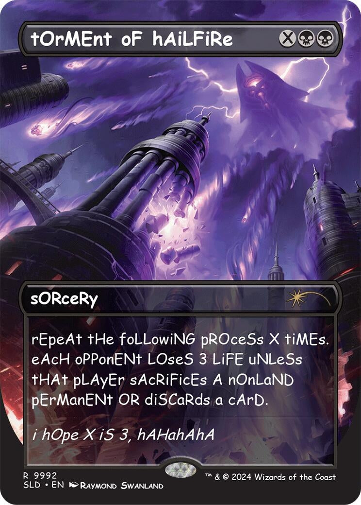 tOrMEnt oF hAiLFiRe (9992) [SLD] - MTG Single