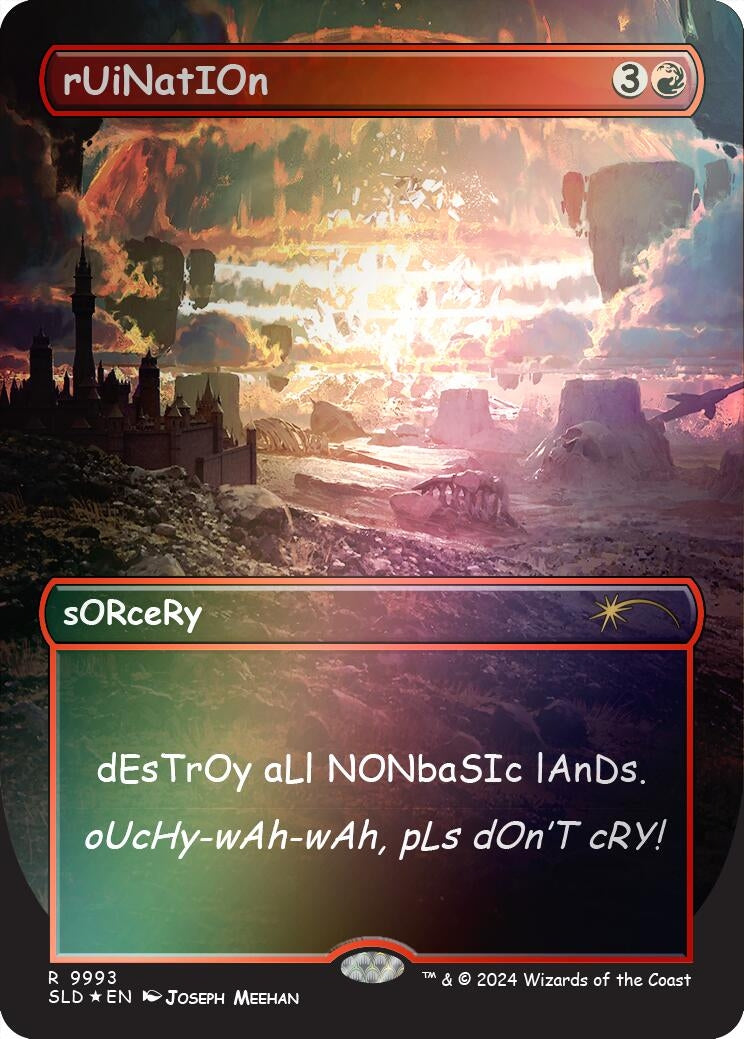 rUiNatIOn (Rainbow Foil) (9993) [SLD] - MTG Single