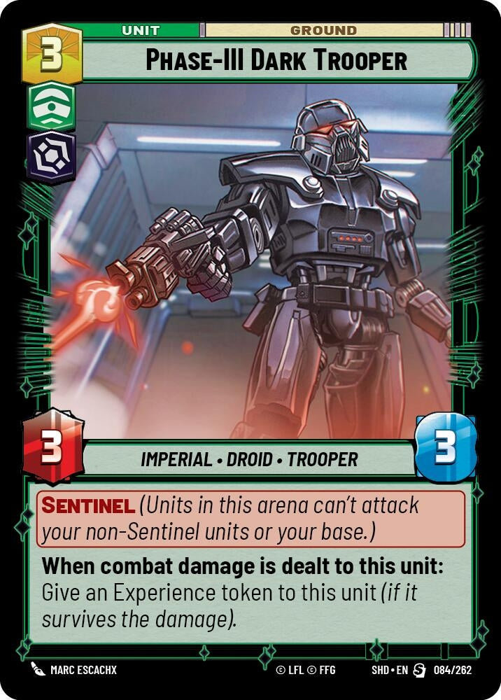 Phase-III Dark Trooper (84) (SHD) - Star Wars: Unlimited Single