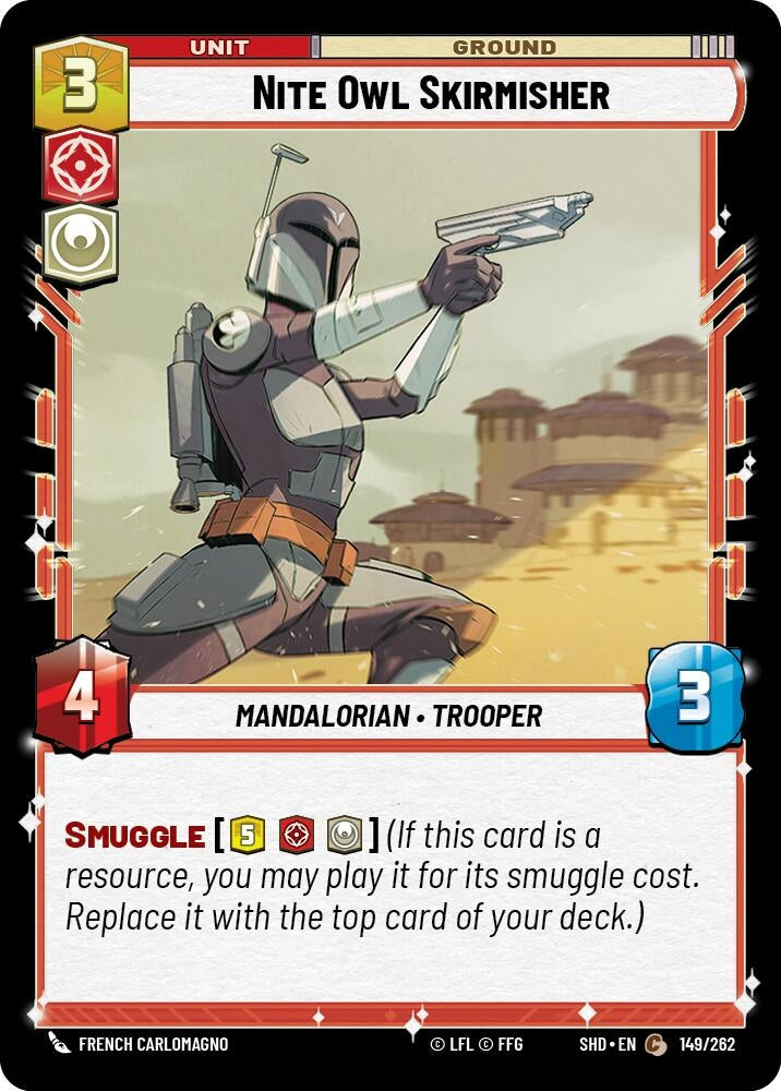 Nite Owl Skirmisher (149) (SHD) - Star Wars: Unlimited Single