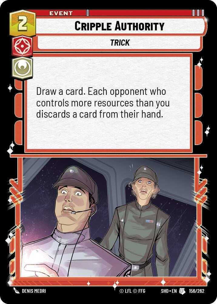 Cripple Authority (156) (SHD) - Star Wars: Unlimited Single