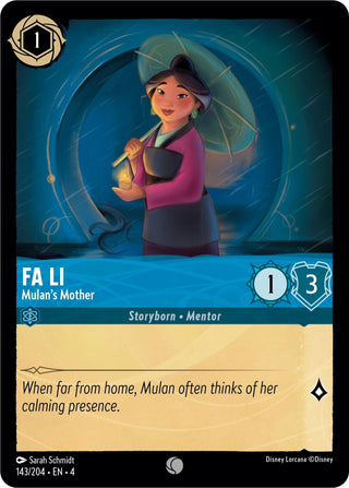 Fa Li - Mulan’s Mother (143) (4) - Disney Lorcana Single