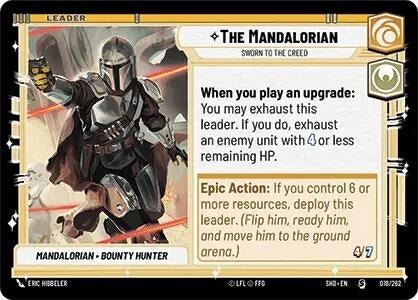 The Mandalorian - Sworn To The Creed (18) (SHD) - Star Wars: Unlimited Single