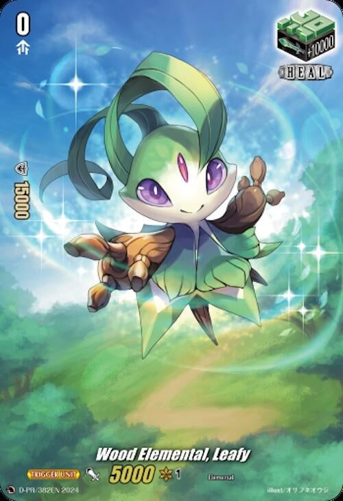 Wood Elemental Leafy (382) [D-PR] - Cardfight Vanguard Single