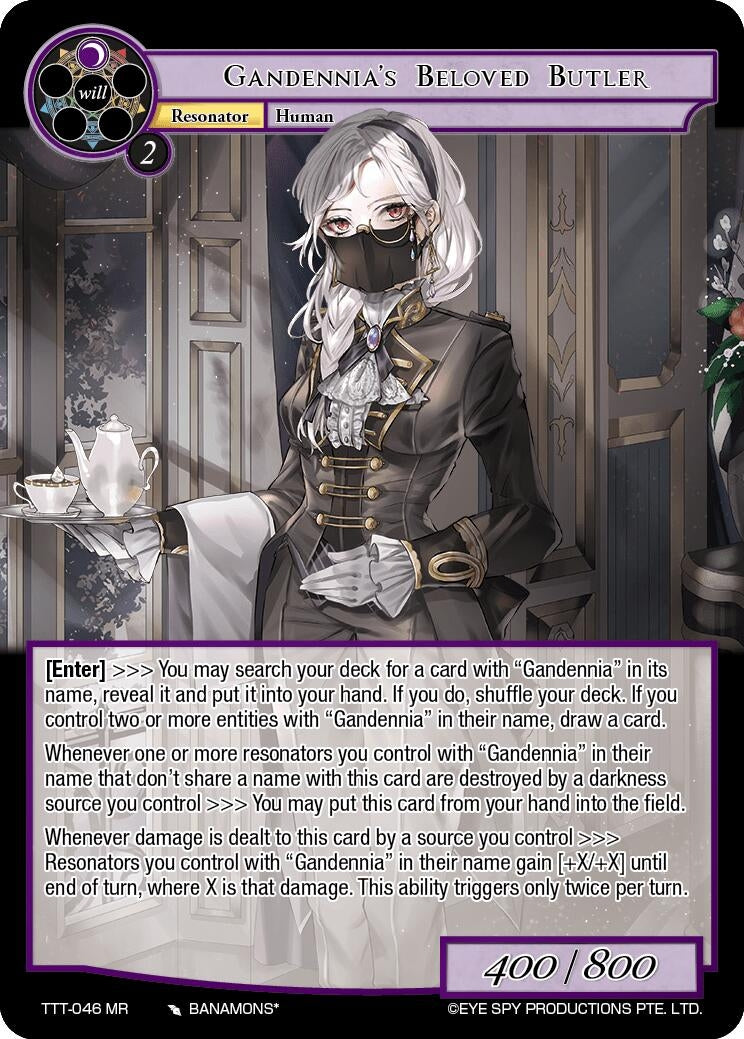 Gandennia’s Beloved Butler (46) [TTT] - Force of Will Single