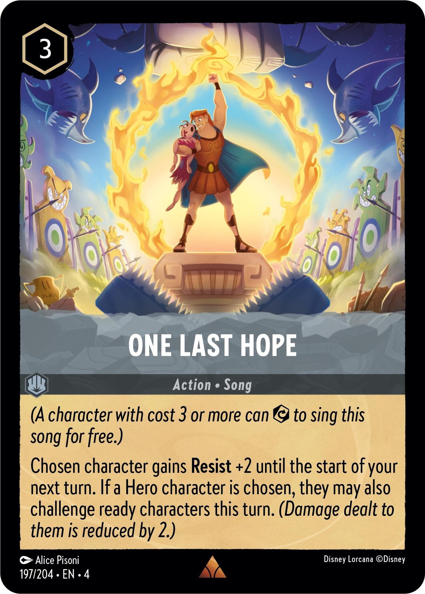 One Last Hope (197) (4) - Disney Lorcana Single