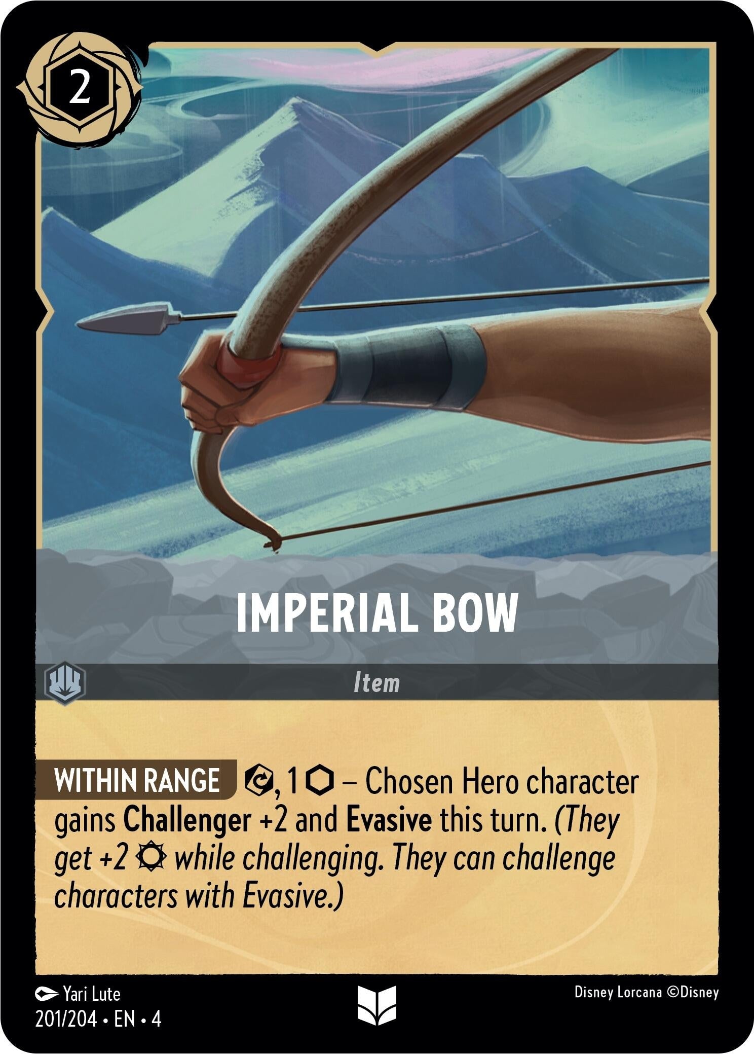 Imperial Bow (201) (4) - Disney Lorcana Single