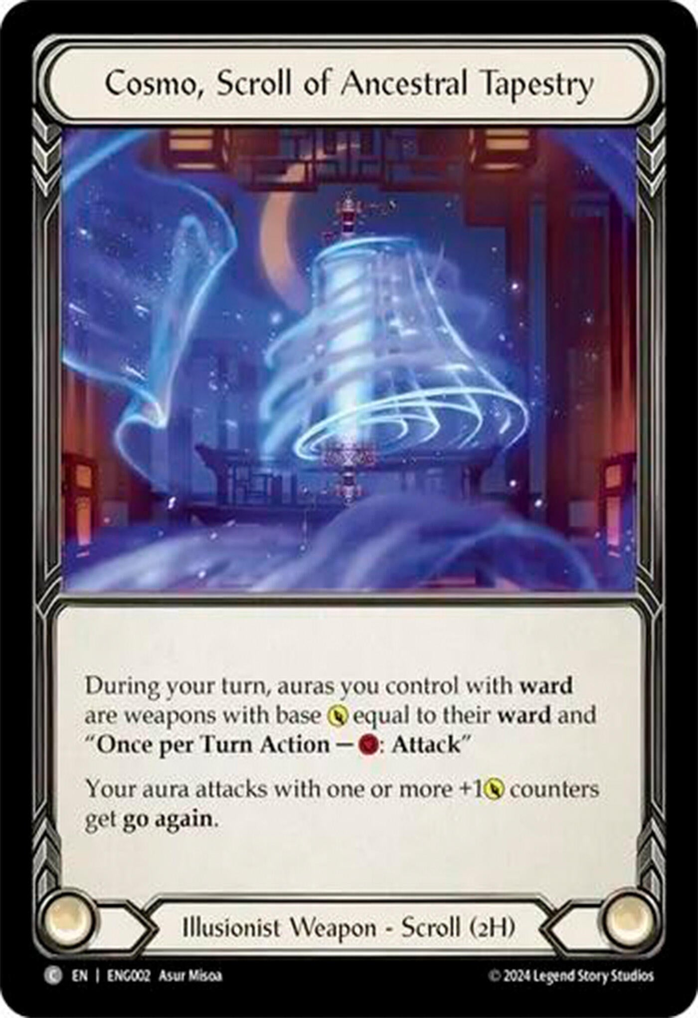 Cosmo Scroll of Ancestral Tapestry (2) - Flesh and Blood TCG Single