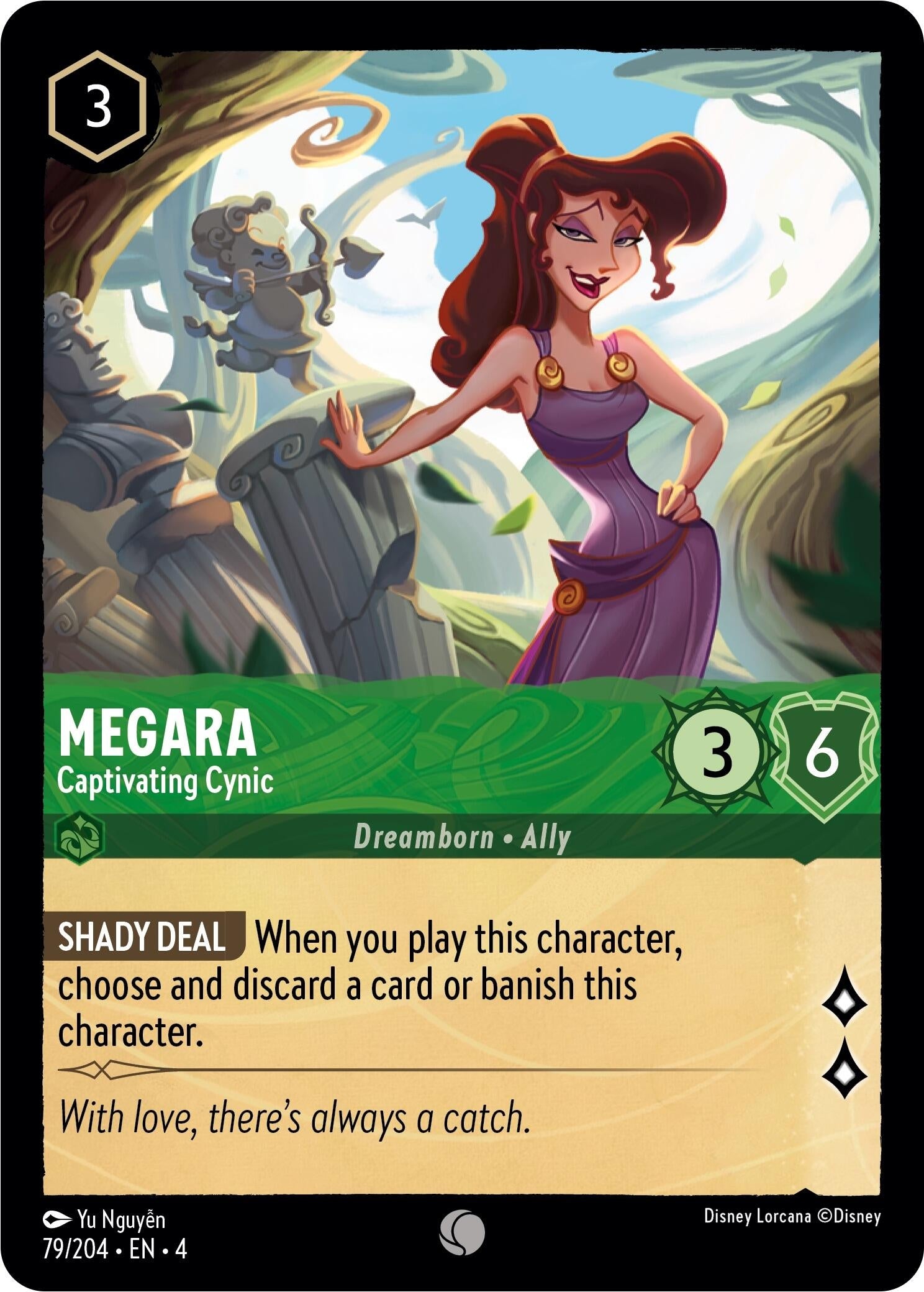 Megara - Captivating Cynic (79) (4) - Disney Lorcana Single
