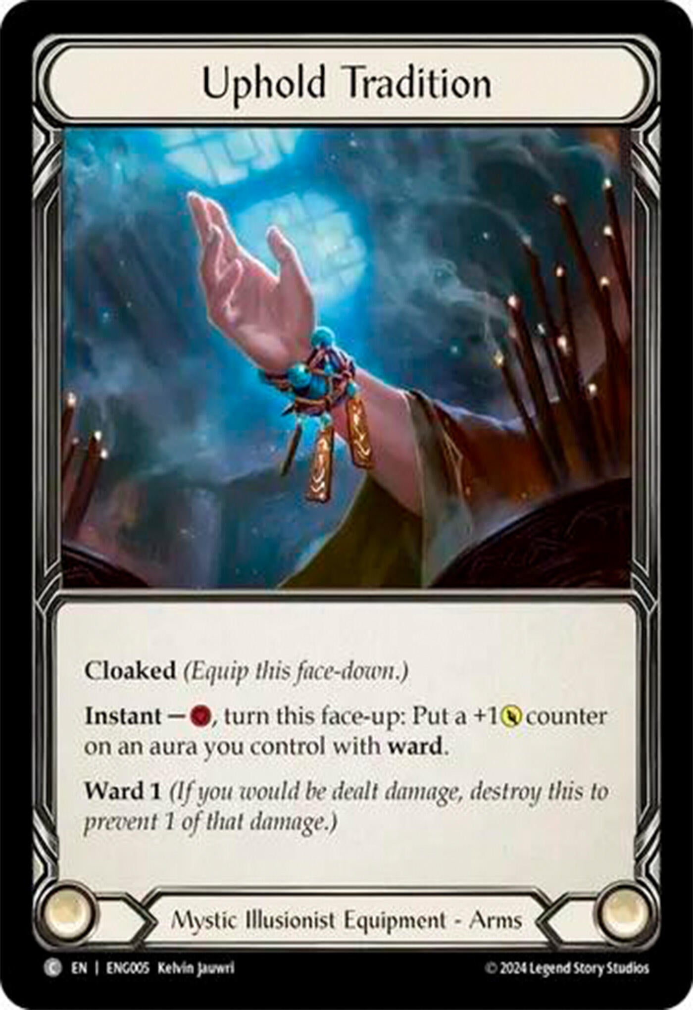 Image for Uphold Tradition (ENG005) - Flesh and Blood TCG