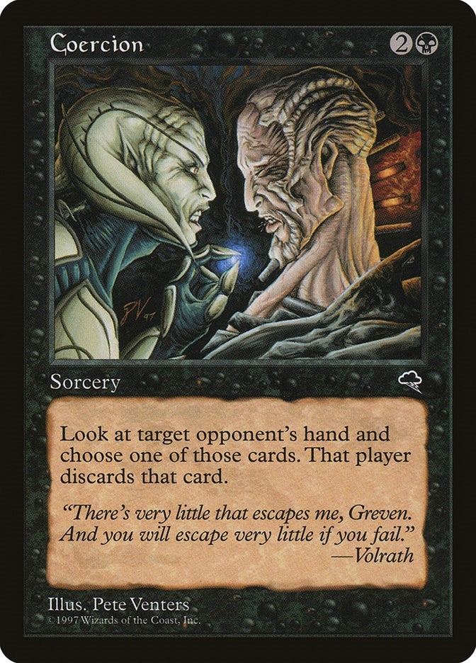 Coercion (113) [TMP] - MTG Single