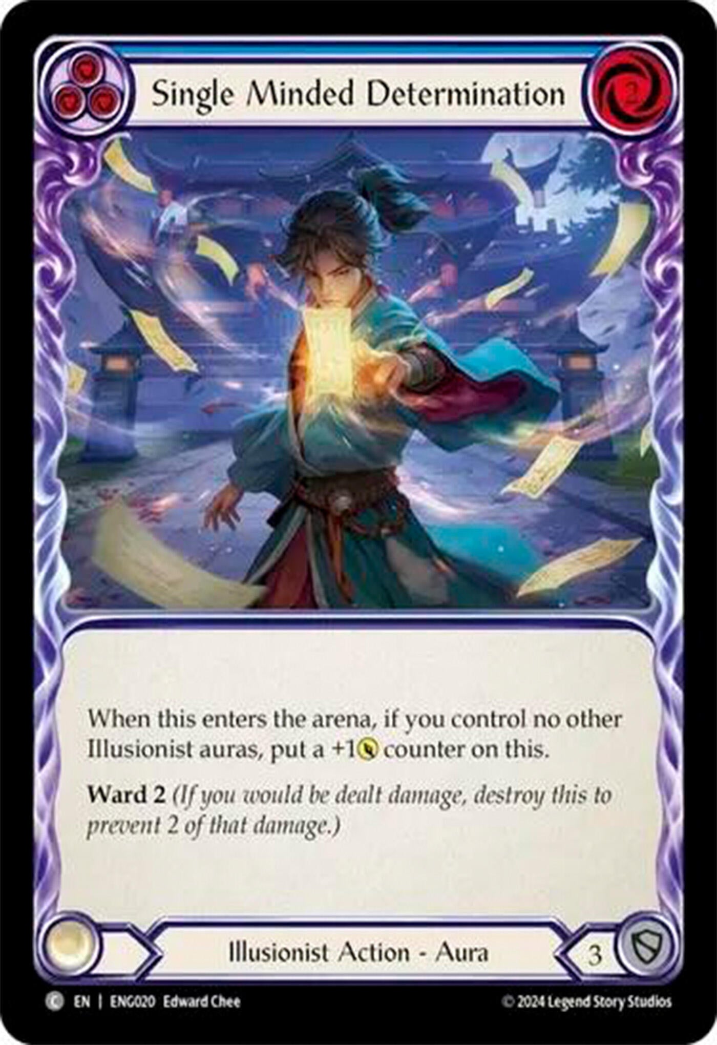Single Minded Determination (20) - Flesh and Blood TCG Single