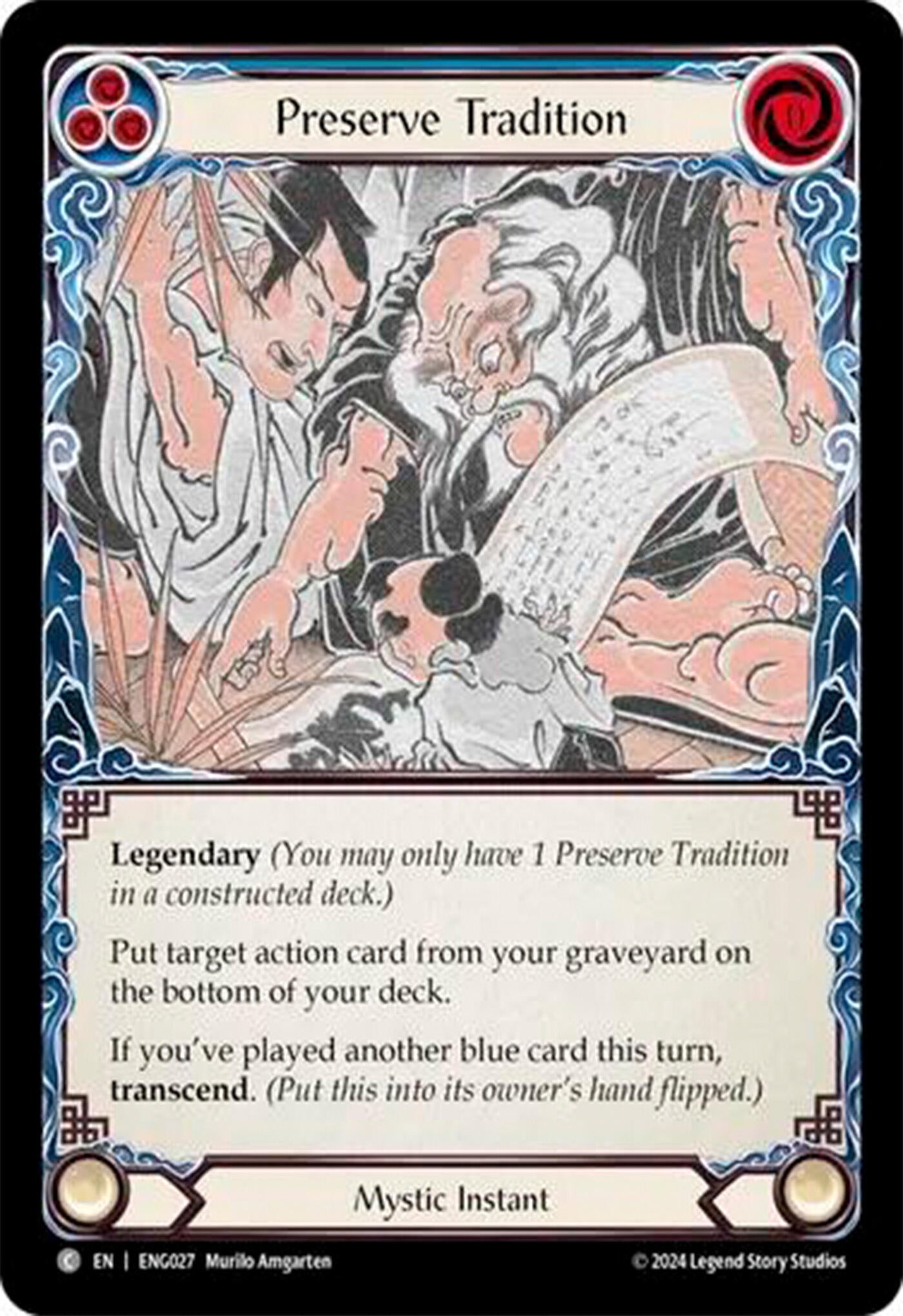 Preserve Tradition (27) - Flesh and Blood TCG Single