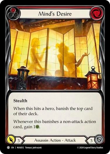 Mind’s Desire (Red) (12) - Flesh and Blood TCG Single